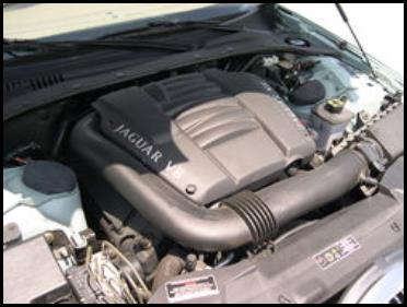 Jaguar AJ-V8 engine in a 2001 S-Type